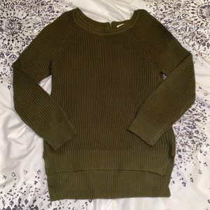 Olive green sweater